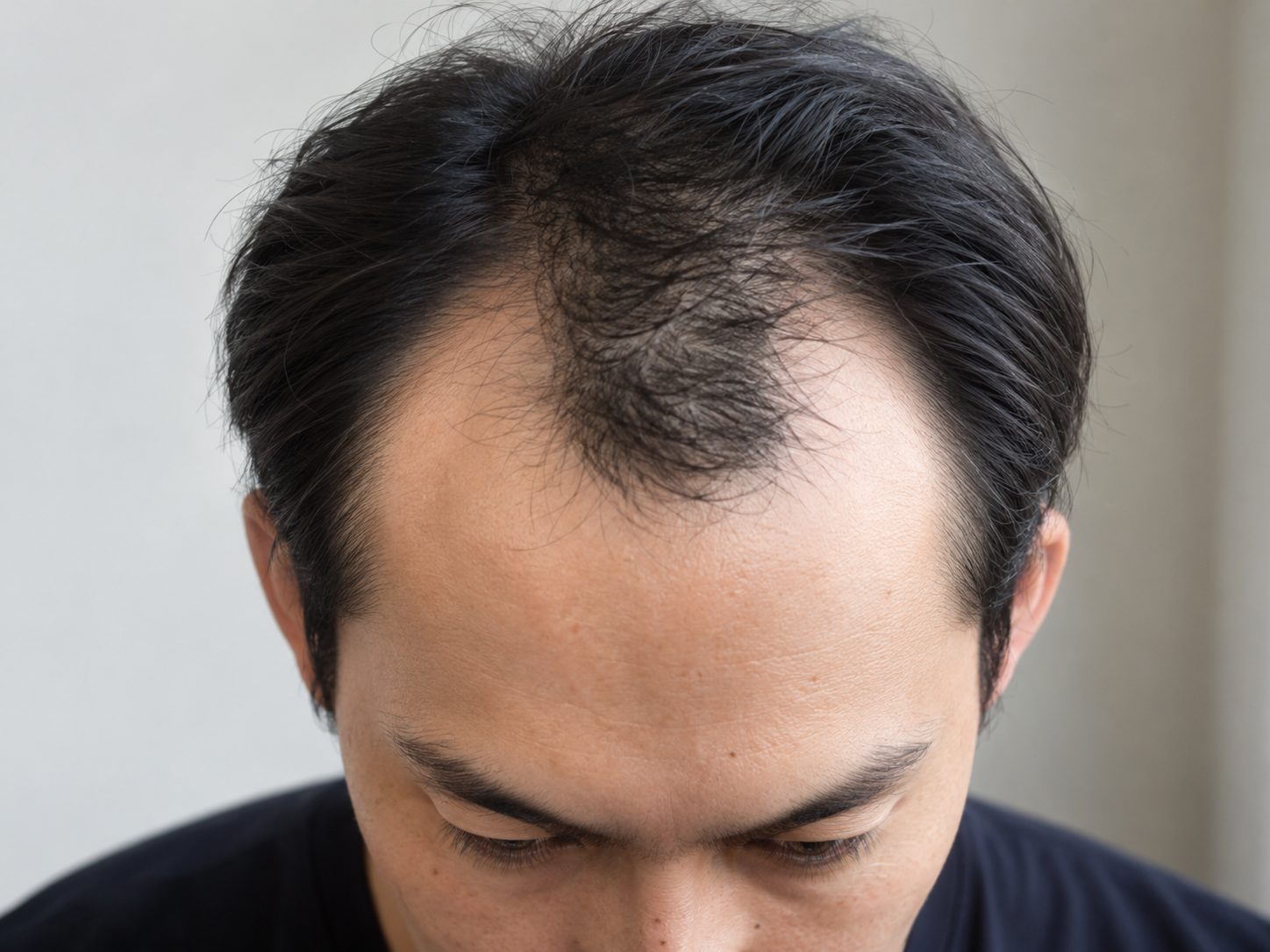 生え際の後退イメージ